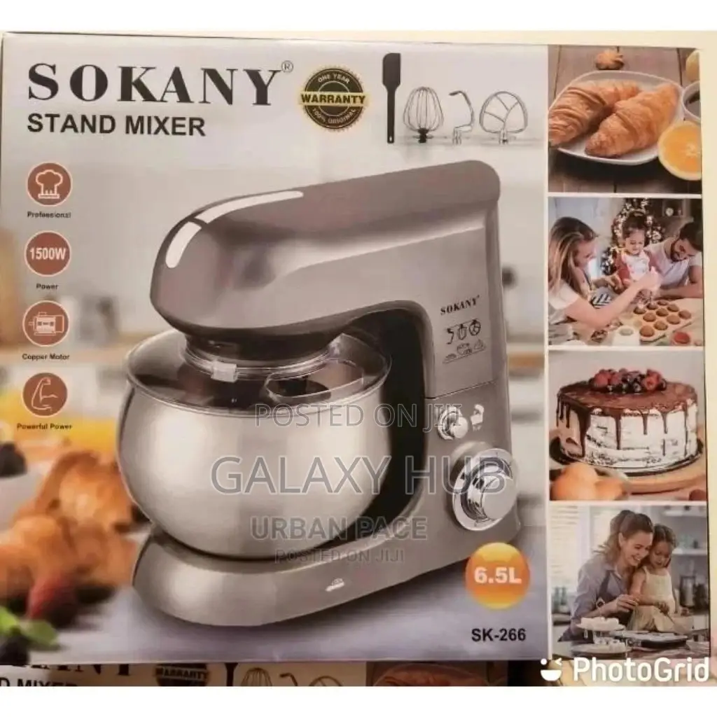 6.5 Litre Sokany Commercial Stand Mixer