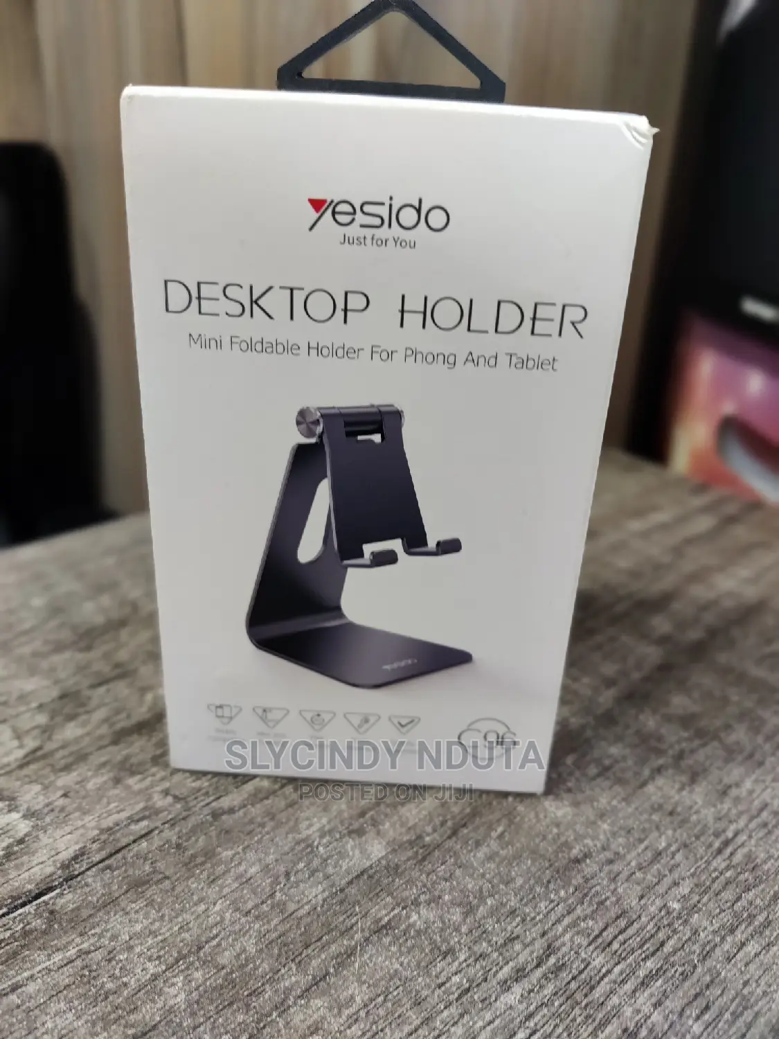 Yesido Desktop Holder(Mini Foldable Holder for Phone,Tablet