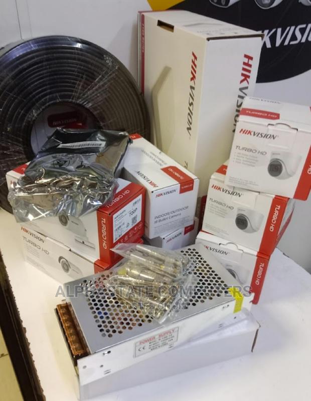 Standard 8 CCTV Cameras Hikvision 1080p Complete Package