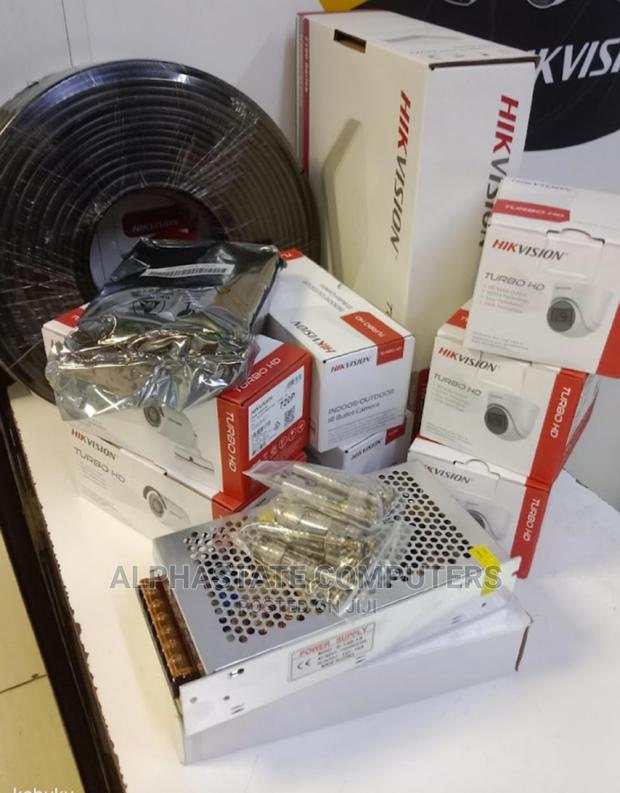 Unique Eight 8 Channel CCTV Cameras Complete Set - main view