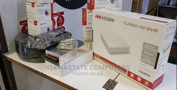 Hikvision 4 CCTV CAMERA FULL Kit (Night Vision) 1080p