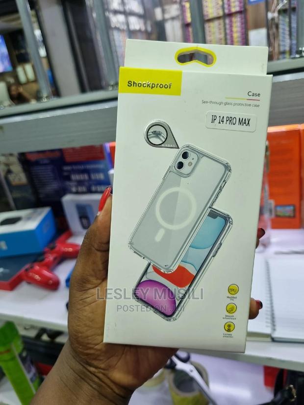 iPhone 14pro Max Magsafe Clear Case - thumbnail 2