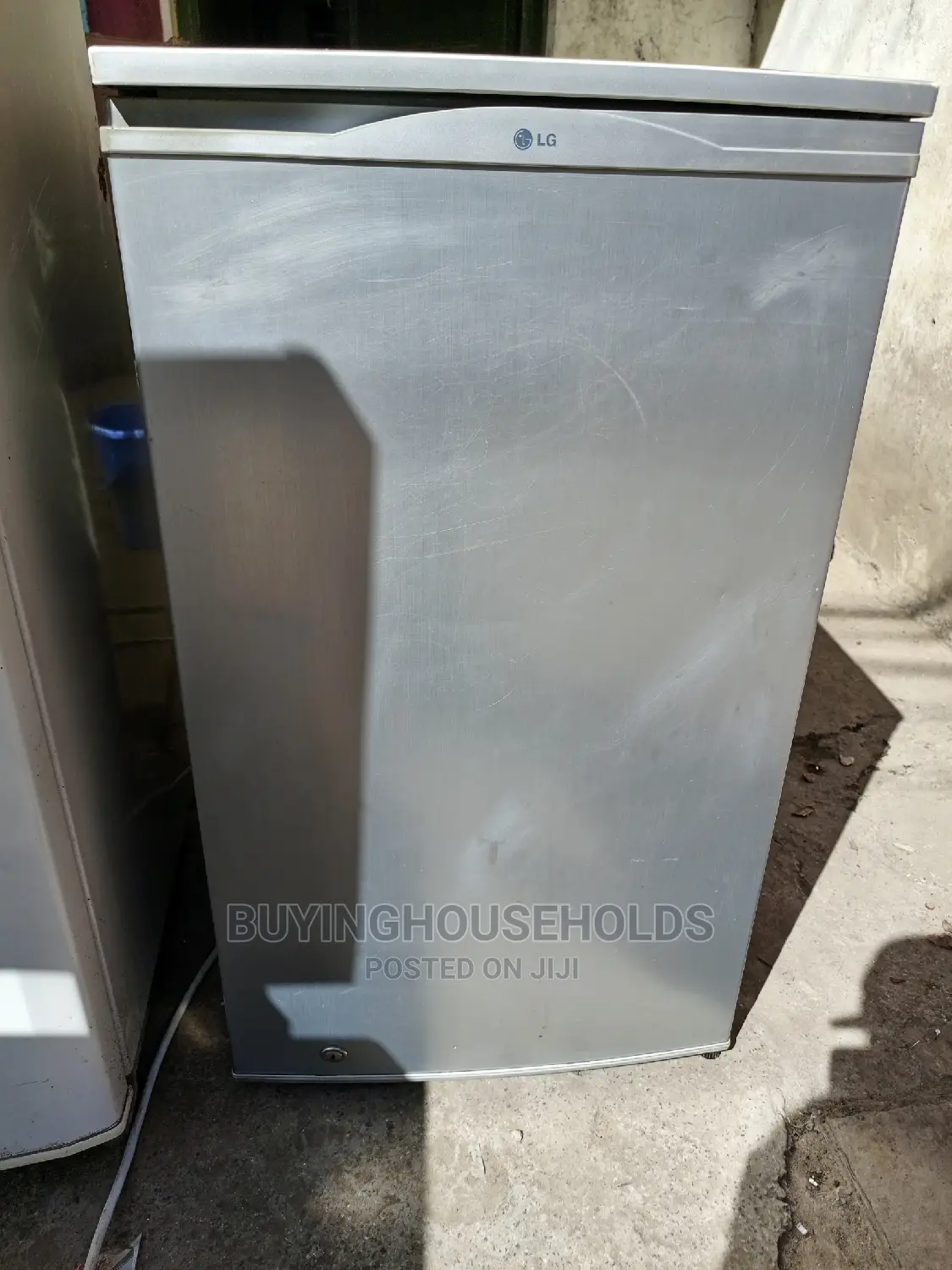 LG 120L Single Door Fridge(Silver)