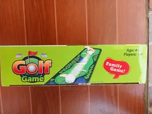 Golf Game - For Kids (1 Mat, 5 Golf Stones 1 Instruction)