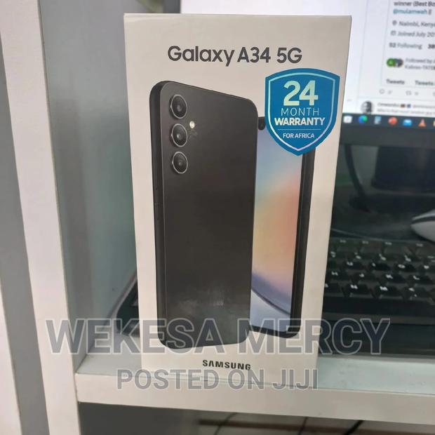 New Samsung Galaxy A34 128 GB Black