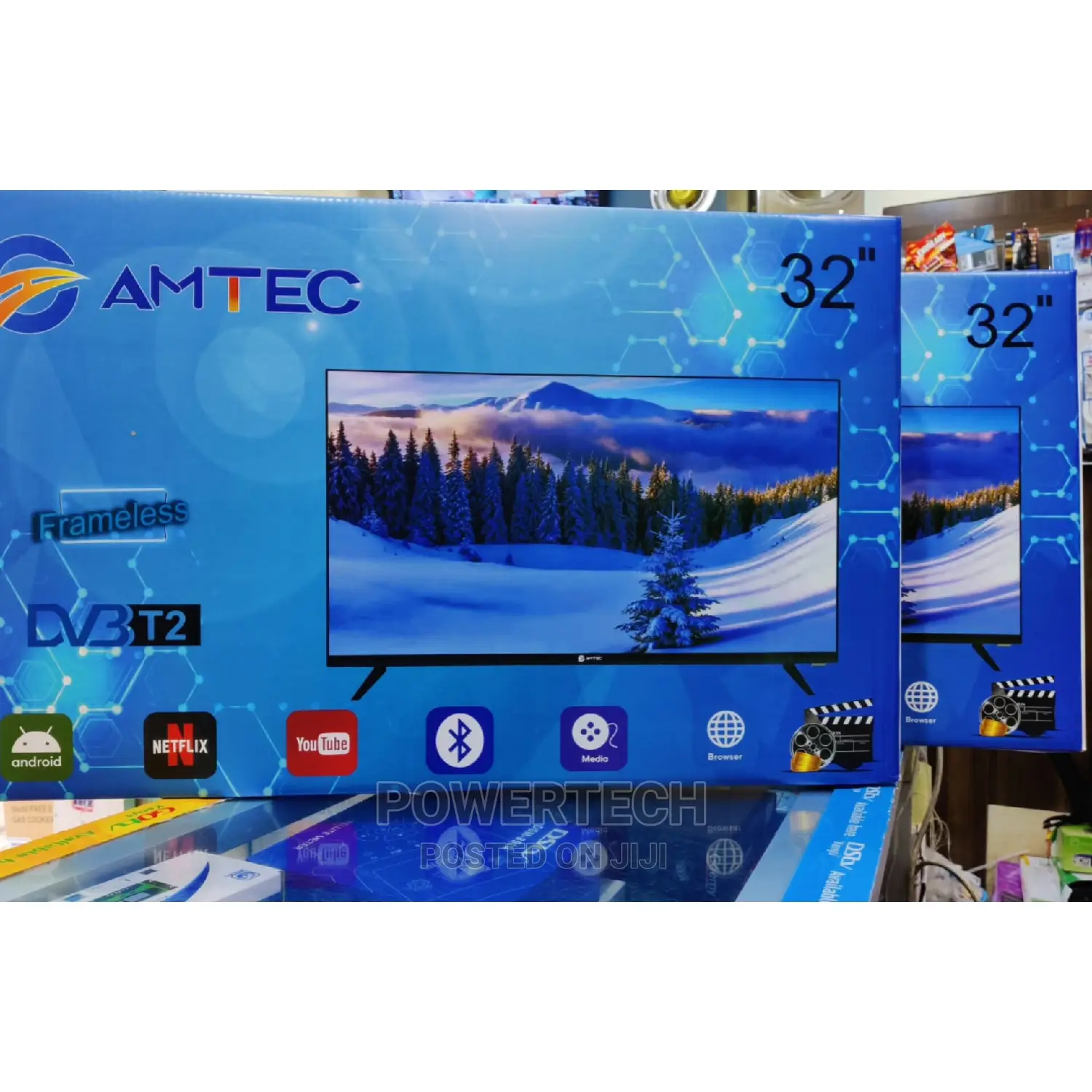 *Amtec 32 Smart Android With Bluetooth.