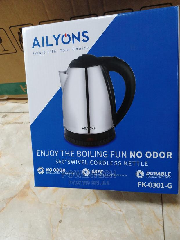 AILYONS Electric Stainless Steel Automatic Kettle - main view