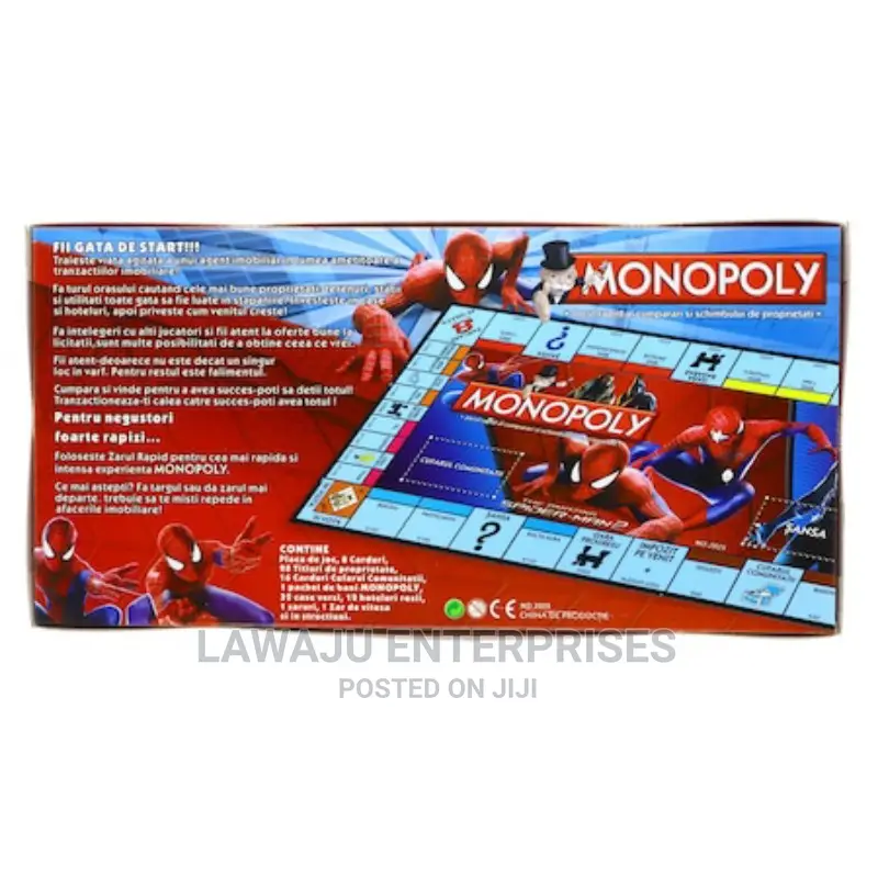 Monopoly Global Village the Amazing Spider-Man