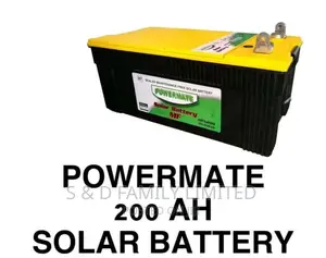 Power Mate 200AH Solar Battery