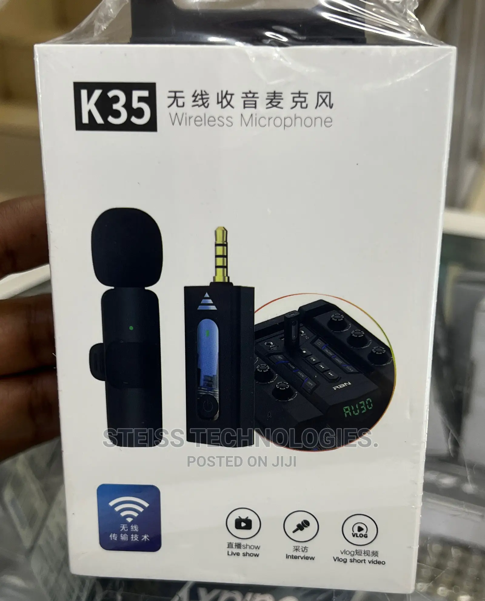 -Wireless Microphone.