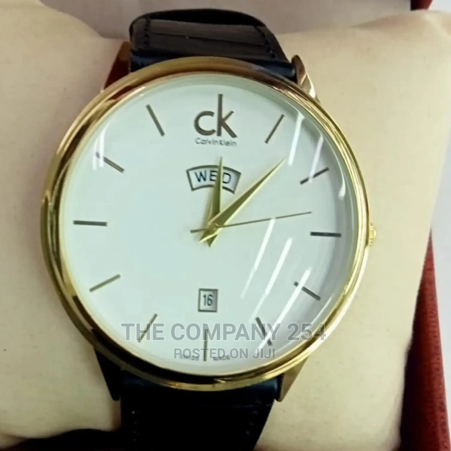 Designer Fashion Casual Business Brand Date Leather Watches