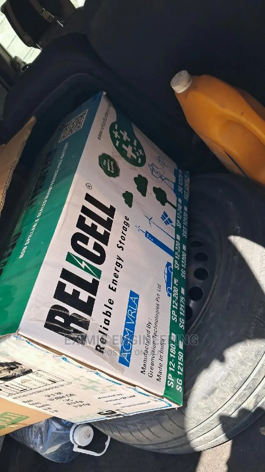 RELICELL Solar Battery 200ah/12v