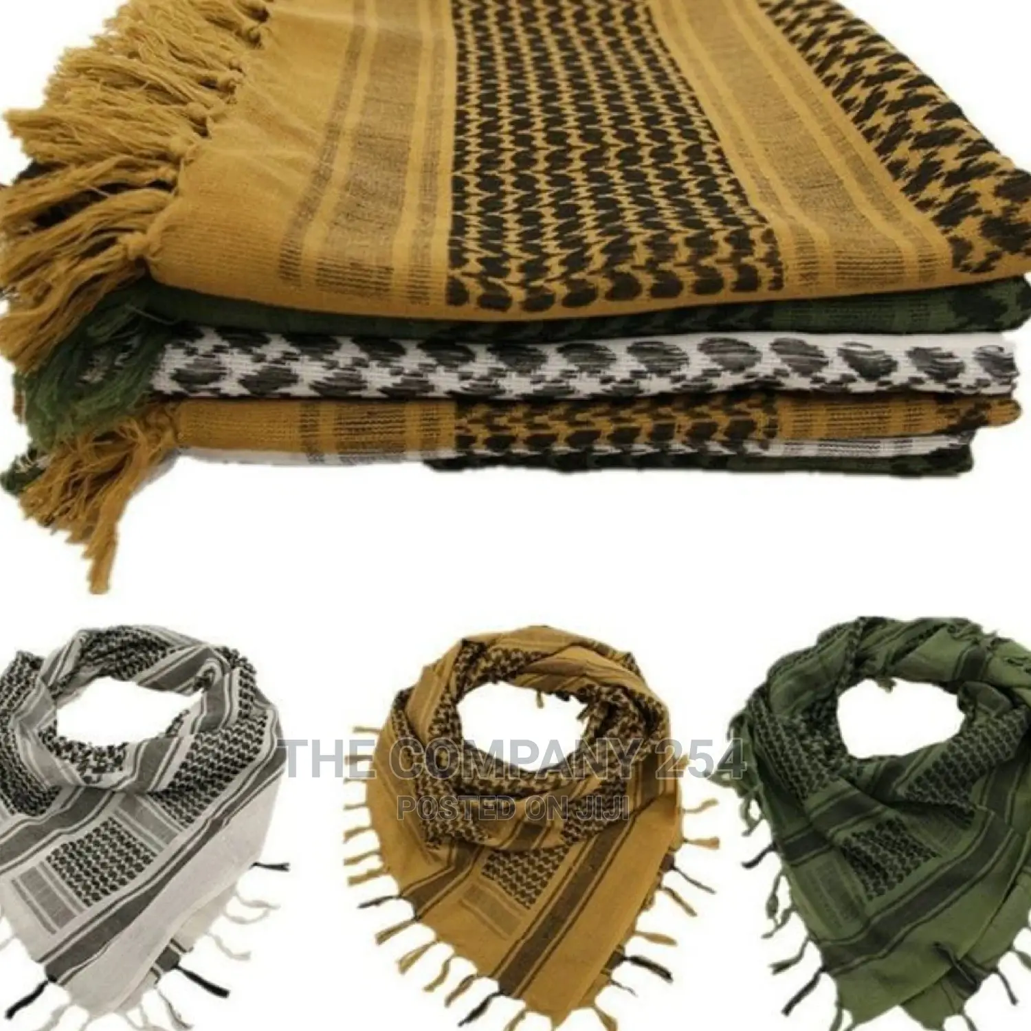 Designer Quality Millitary Islamic Arabic Arafats Scarfs