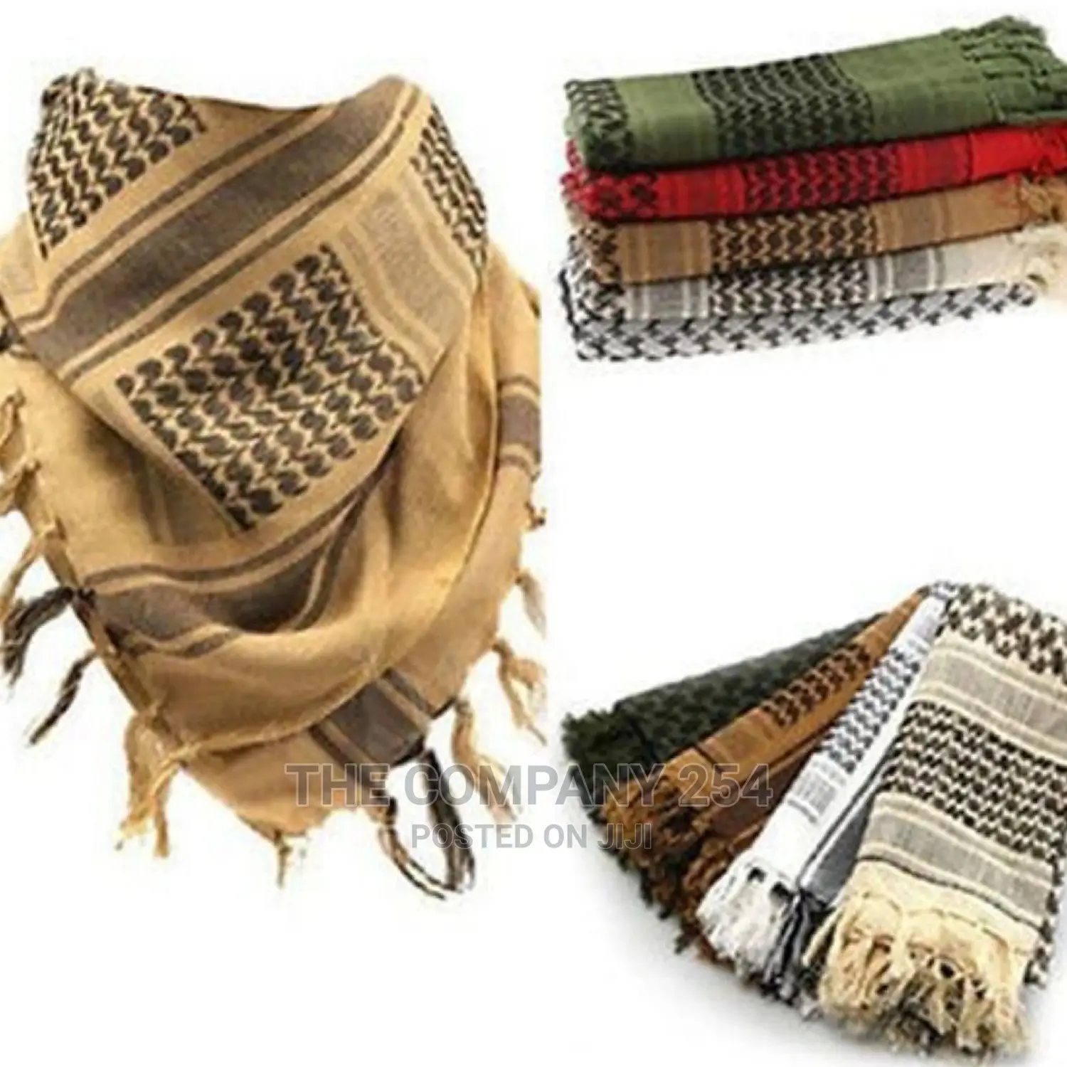 Designer Quality Millitary Islamic Arabic Arafats Scarfs