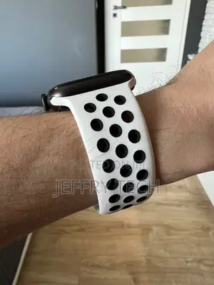 Silicone Breathable Strap for Apple Watch 7 8 41mm 45mm 40 4