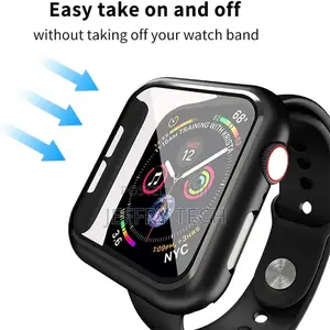 Glass+Cover for Apple Watch Case 8 7 6 SE 5 3 Iwatch Accesso