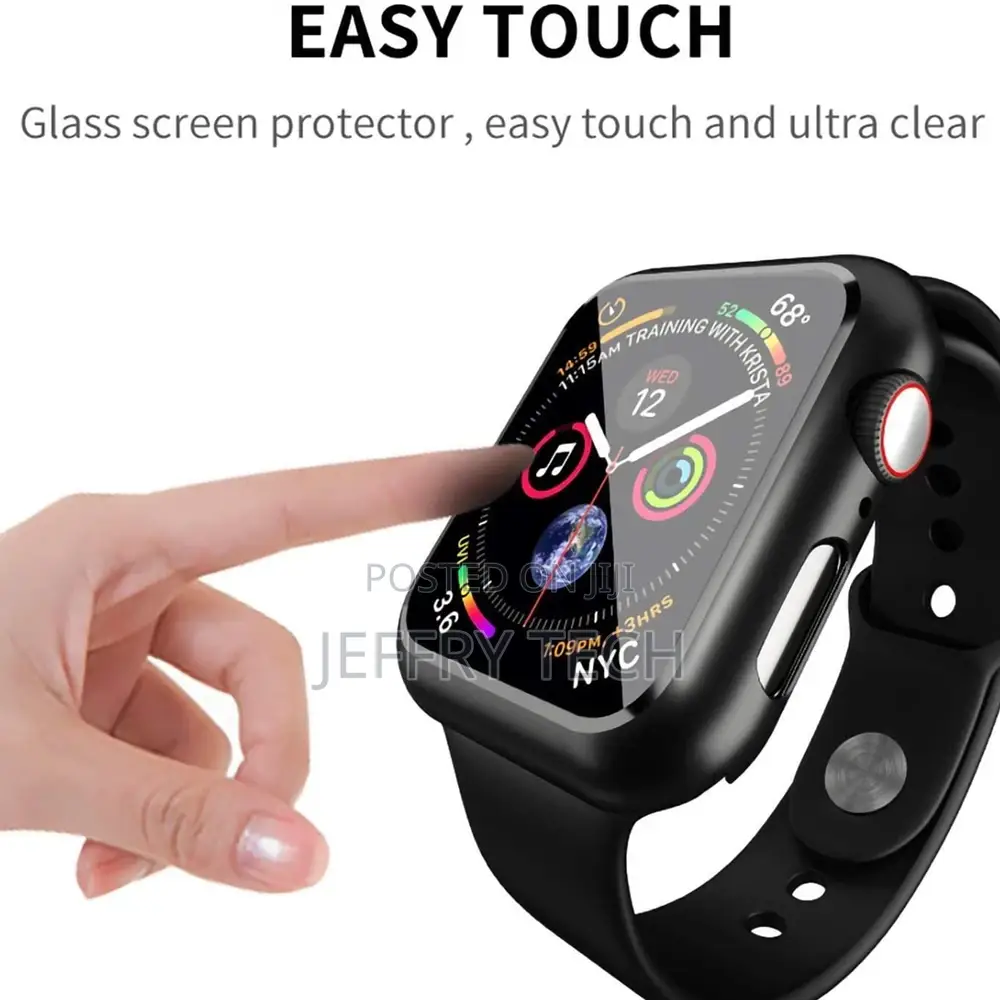 Glass+Cover for Apple Watch Case 8 7 6 SE 5 3 Iwatch Accesso