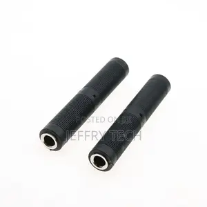 Audio Cable Extender Connector 6.35 Mm Jack Female to 6.35 F
