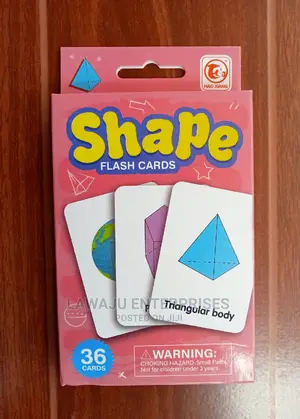 Shape Flash Cards for Children