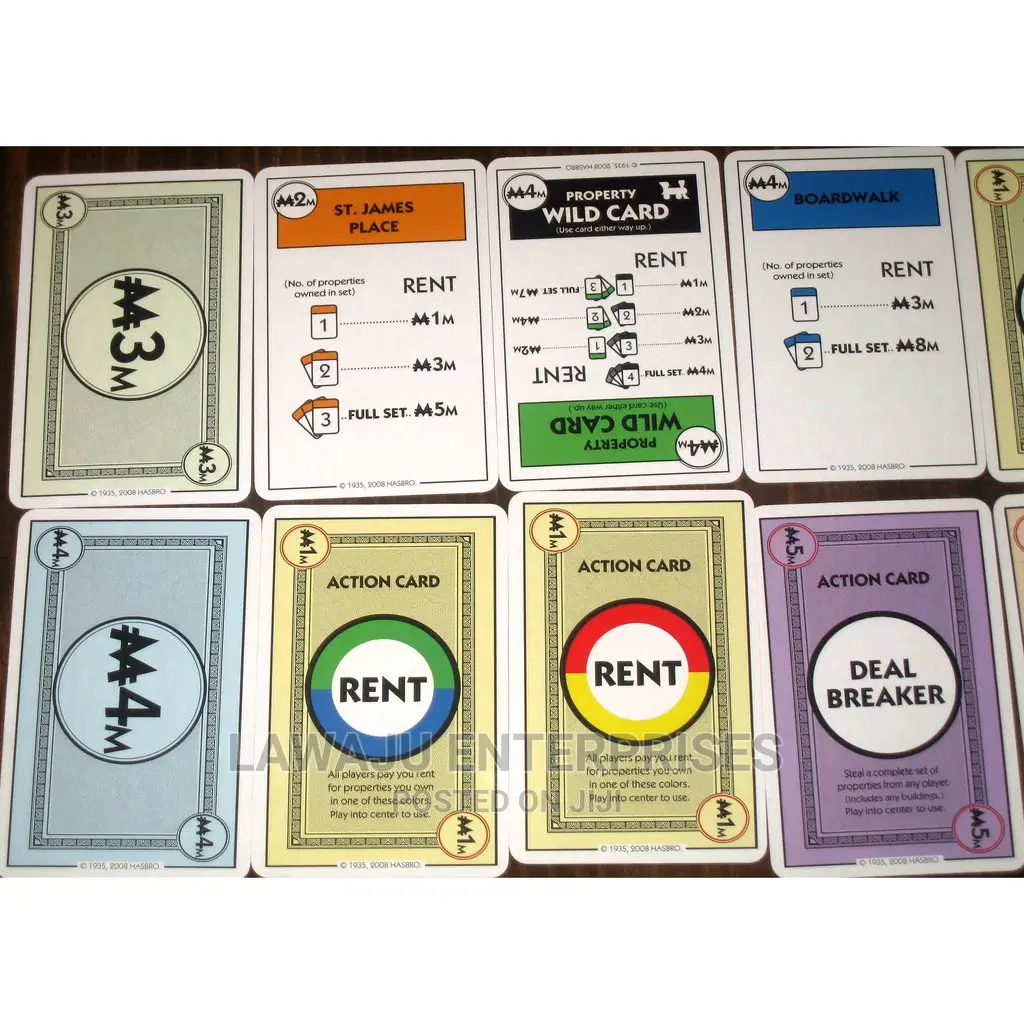 Monopoly Deal Card Game