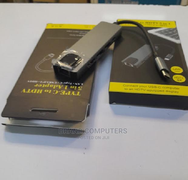 Type-C 5 in 1 Converter Hub to HDMI - main view