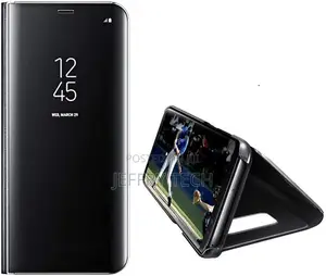 Samsung Galaxy S10 Smart Clear View Window Stand Mirror Cas