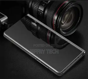 Samsung Galaxy S10 Smart Clear View Window Stand Mirror Cas
