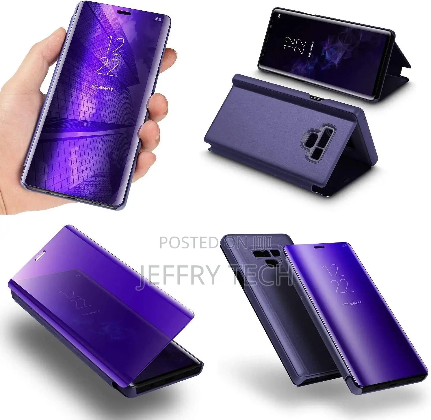 Samsung Galaxy Note 9 Mirror Protection Case Smart Clear Vie