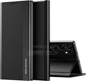 Samsung S22 Ultra Ultra Slim Flip Case, Anti-Scratch, Nano A