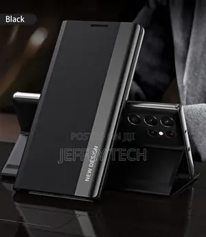 Samsung S22 Ultra Ultra Slim Flip Case, Anti-Scratch, Nano A
