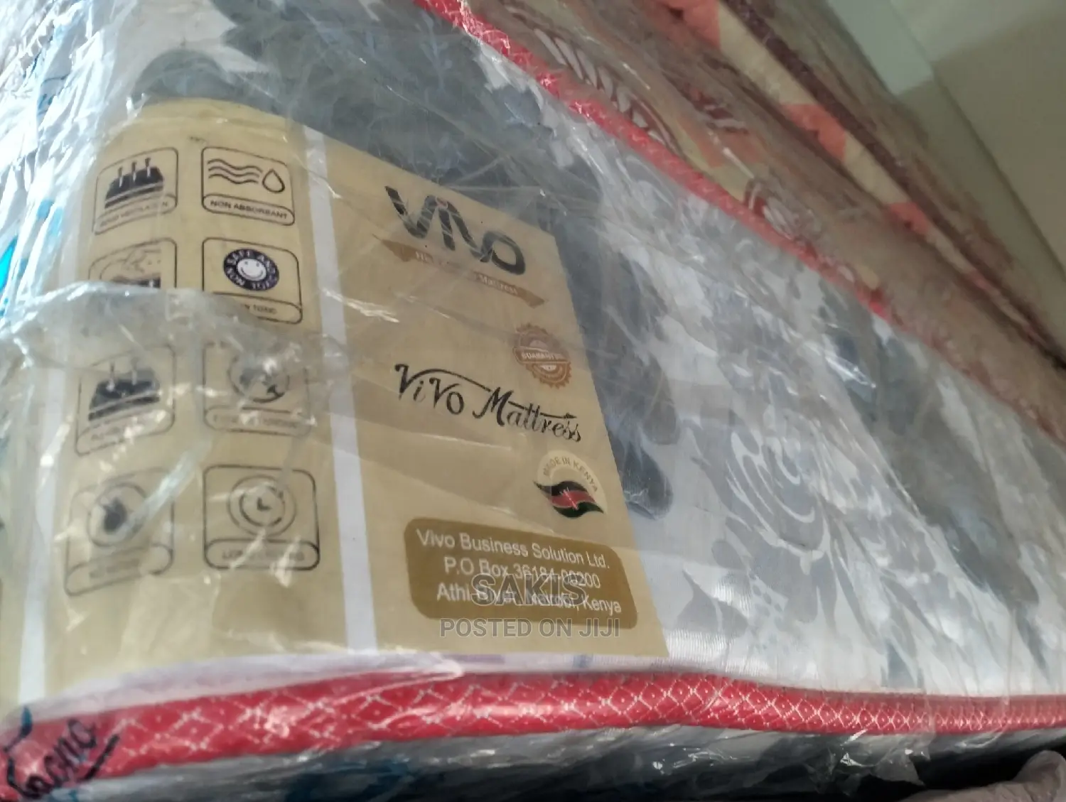 Kila Chombo? 5 X 6 X 8 Mattresses. HD Quilted. Tunakuletea