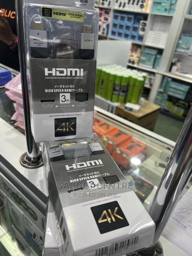 Sony 3metres Hdmi Cables