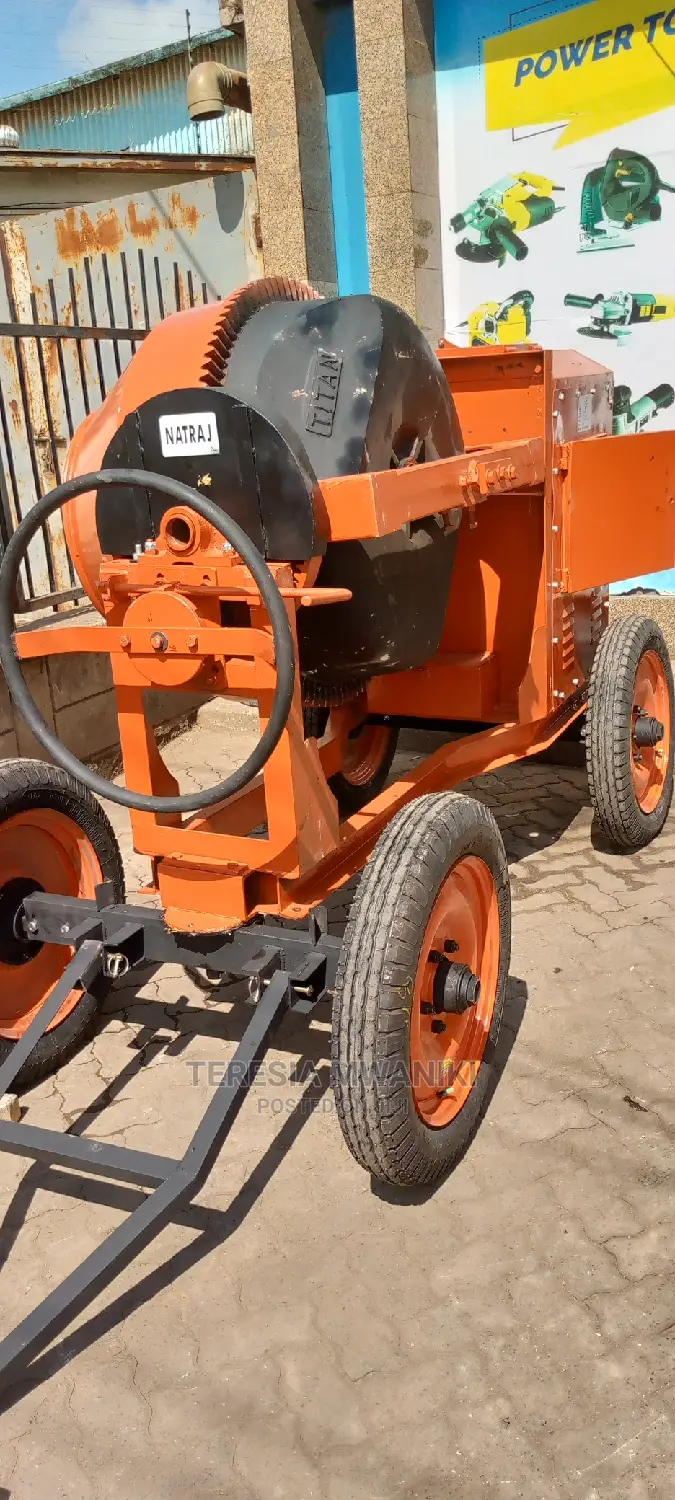 Cast Iron Concrete Mixer