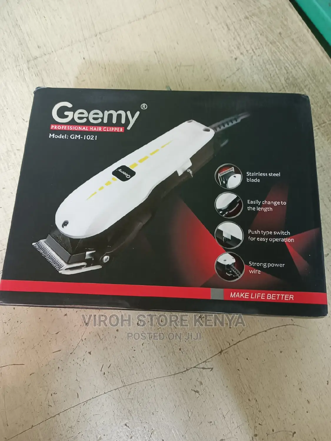 Gemmy Professional Hair Trimmer GM-1021 Clippers