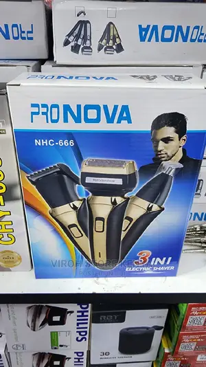 Pronova 3 in 1 Electric Shaver NHC-666 for Personal Use