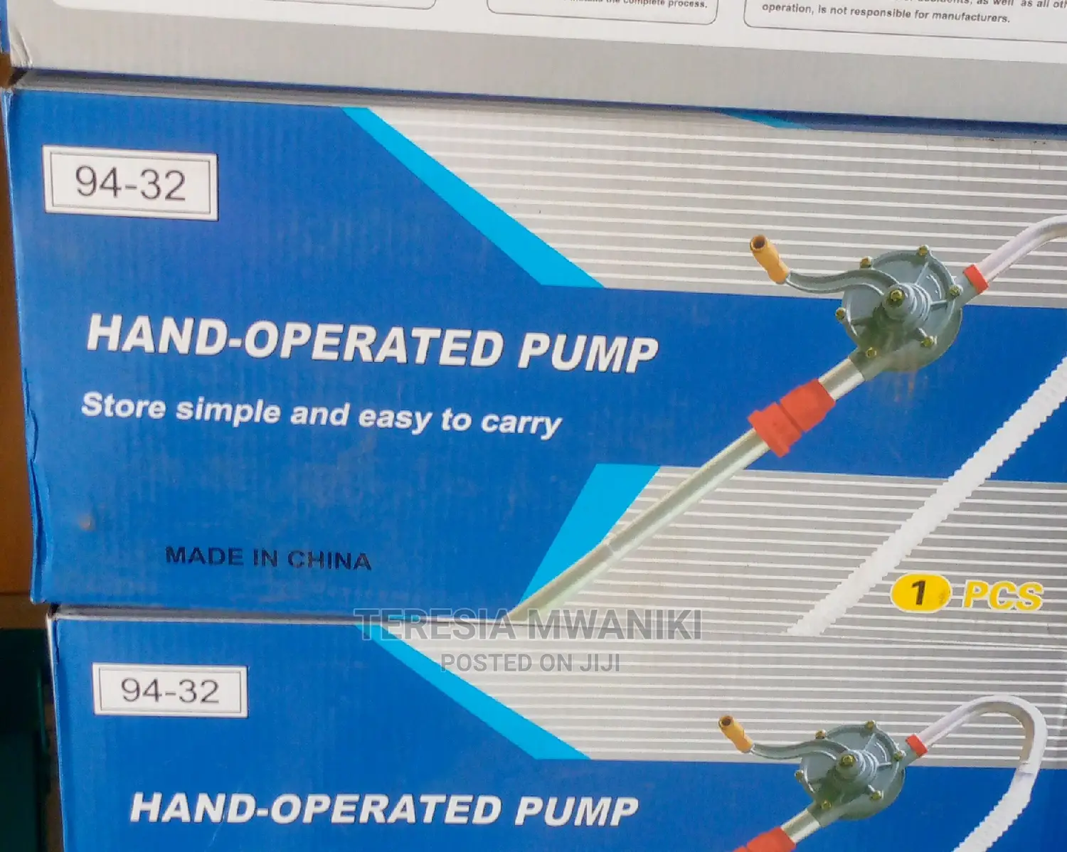 Hand Operated Pump