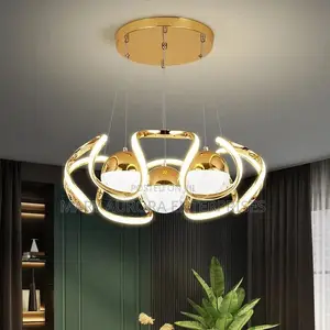 LED 3 Colour Hanging Chandelier
