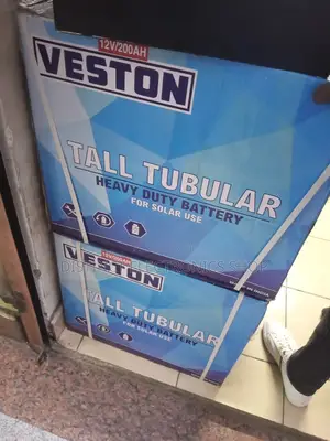 Veston Tall Tubular 12v 200ah Wet Battery