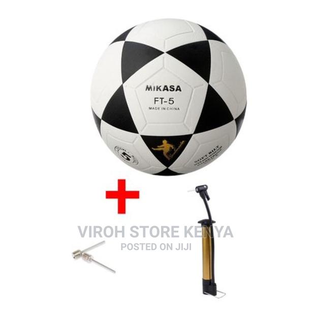 Original Mikasa Foot Ball + Free Pump + Pump Pins