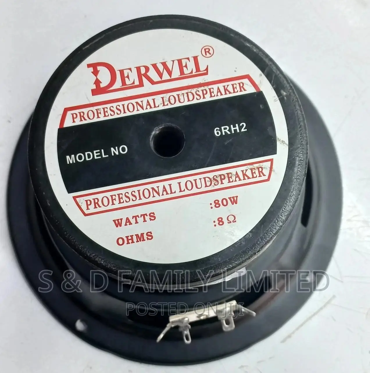 6 Inch Naked Speaker Derwel 6RH