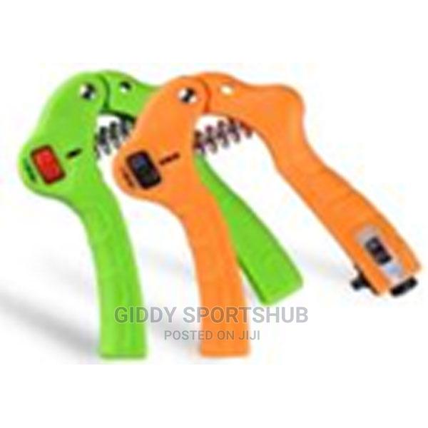 Adjustable, Countable Hand Grip5-30kgs, With Counter, Green - main view