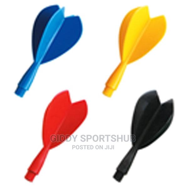 1/4 STD Plastic Flight – Black Set of 3 - main view