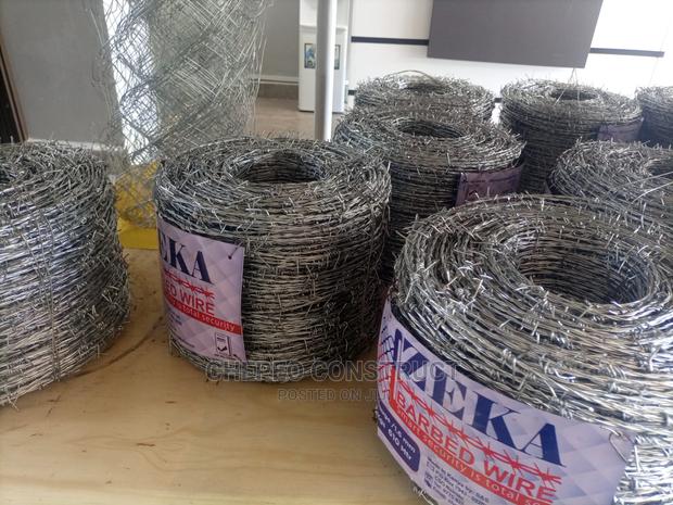 Zeka Barbed Wire Roll - 480m Stainless Steel - main view