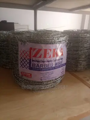 Zeka Barbed Wire Roll - 480m Stainless Steel