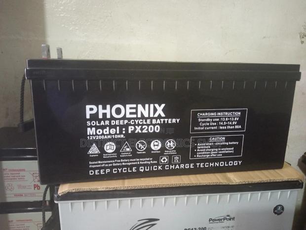 Phoenix 12v 200ah Solar Battery - thumbnail 3