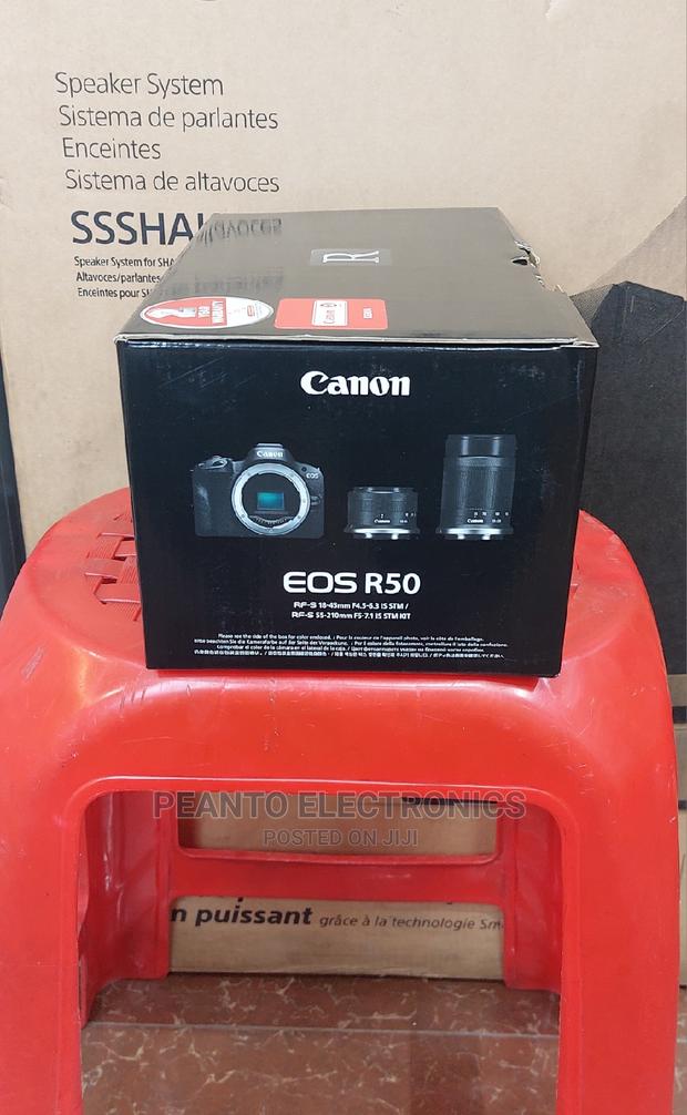 Canon Eos R50 Mirrorless Camera 18-45mm 55-210mm