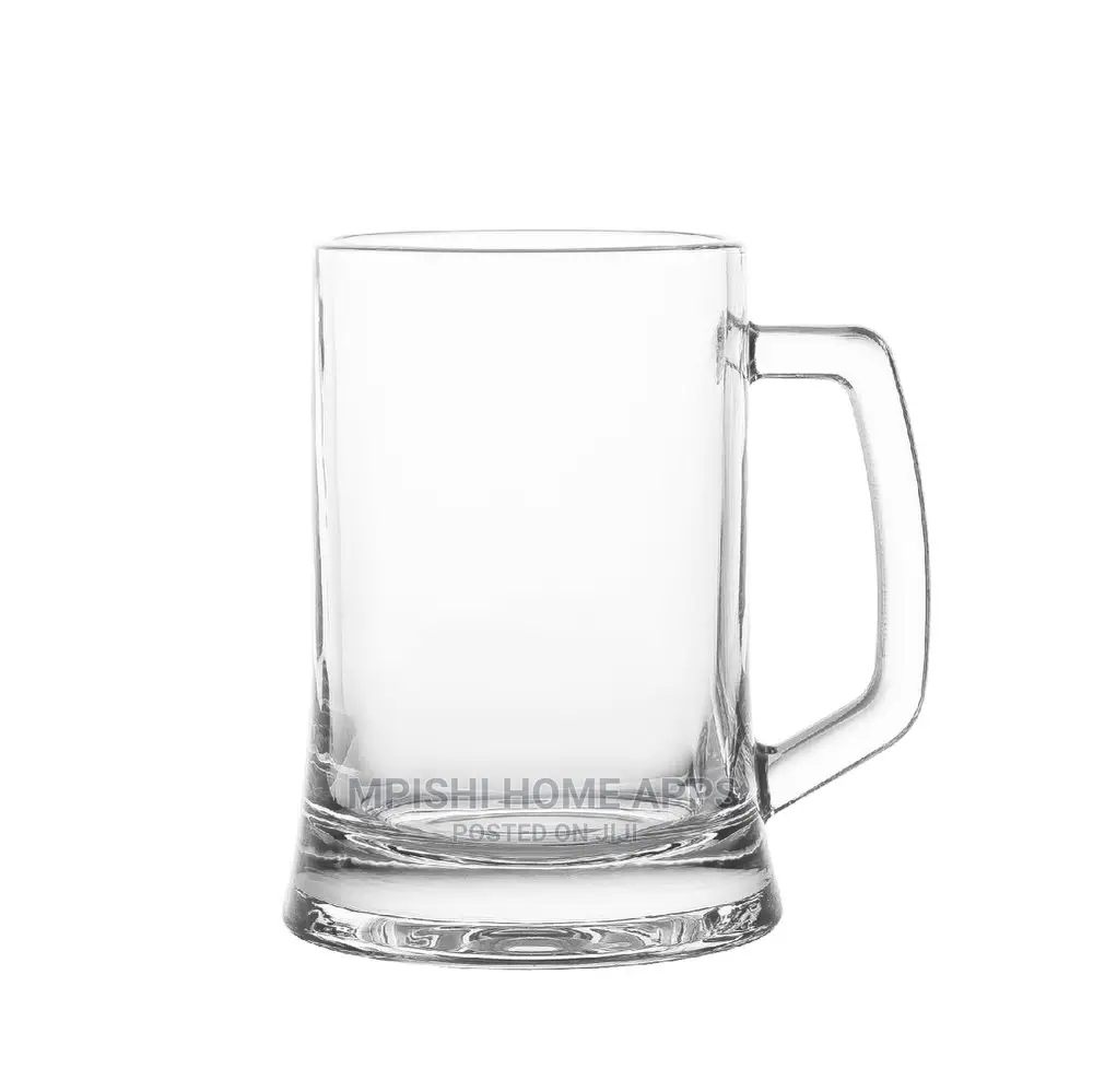 6pcs Glass Mugs 500ml