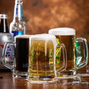 6pcs Glass Mugs 500ml
