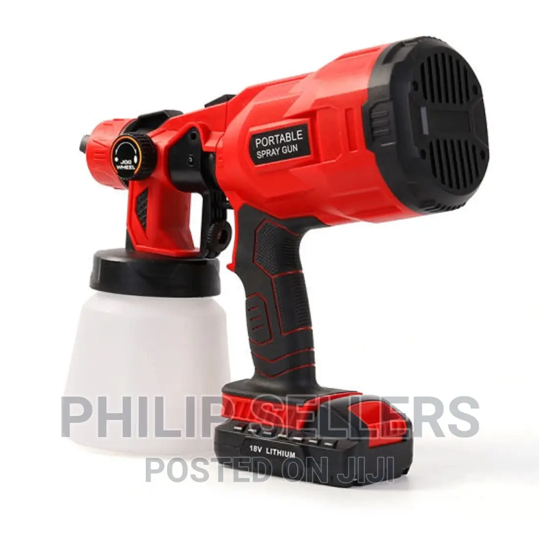 Cordless Spray Gun 18V Battery Spray Gun - China Battery Pow