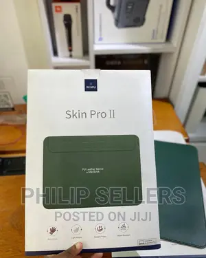 Wiwu Skin Pro 2 Leather Bag New Macbook Air + Pro 13"